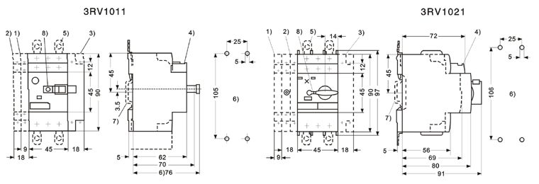 Dimensioned