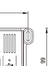 Compact high-performance Fan Heater CS 130 (Semiconductor) Dawing