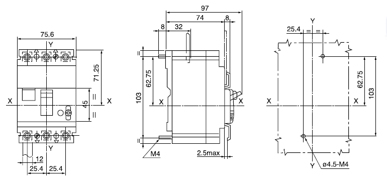 Dimensioned