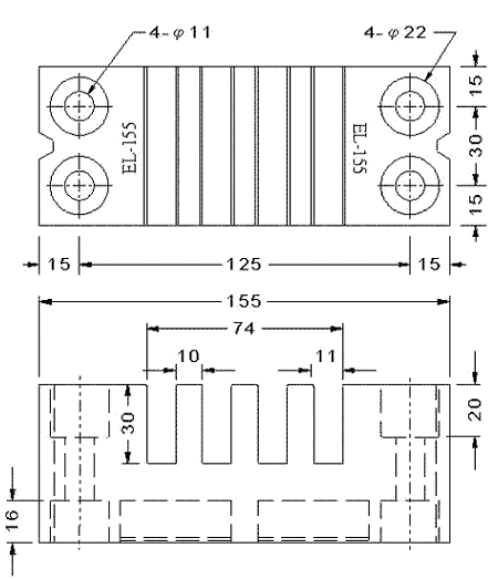 Dimensioned