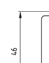 Electronic Thermostat ET 011 (24VDC) Dawing