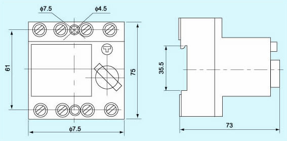 Overall and Mounting Dimensioned Chart