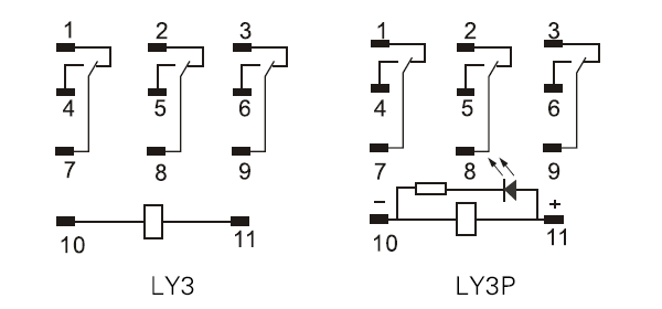 General-Purpose Relay - JQX-13F, LY1, LY2, LY3, LY4