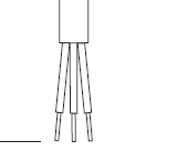 Small semiconductor Heater HGK 047 Series Dawing