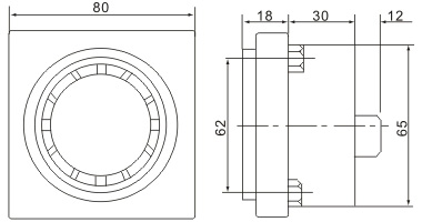 Dimensioned